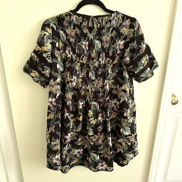 Aritzia Wilfred Black Floral Sonora Dress - size XS - Picture 3 of 4